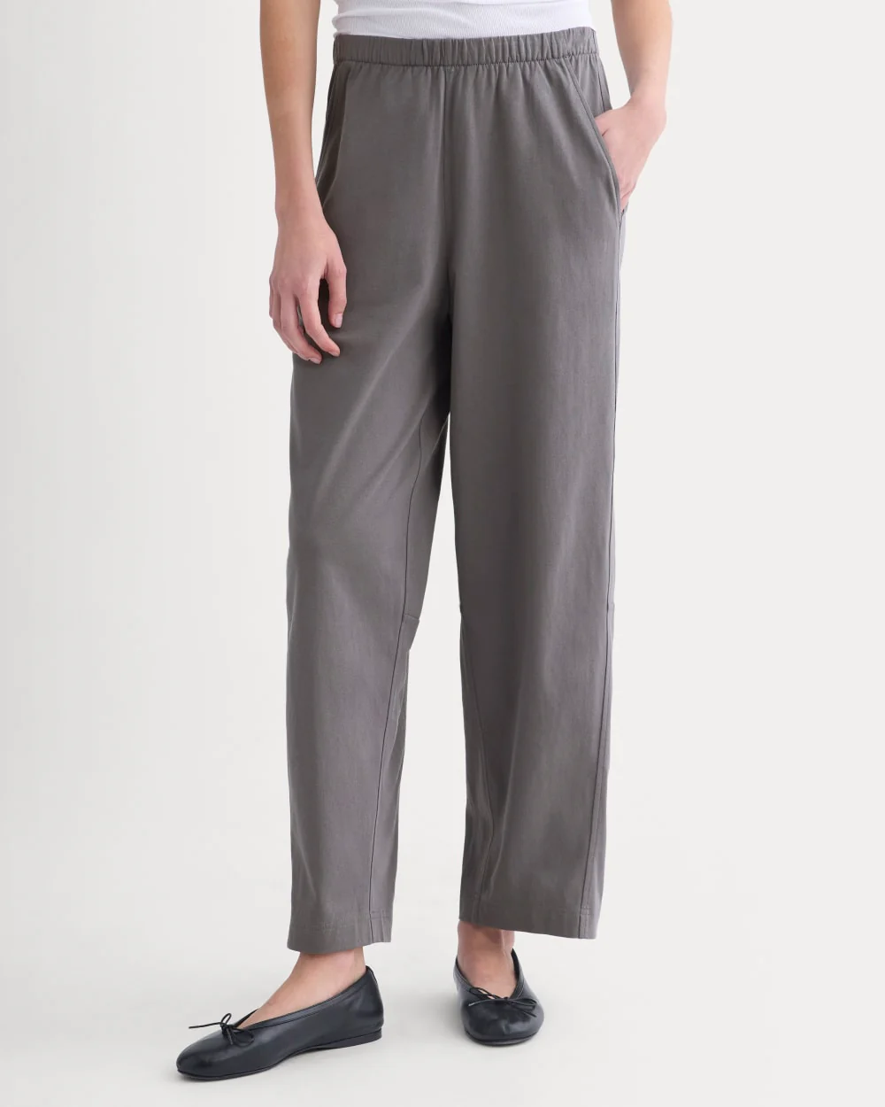 Weekend Track Pant | Charcoal Grey - Image 3
