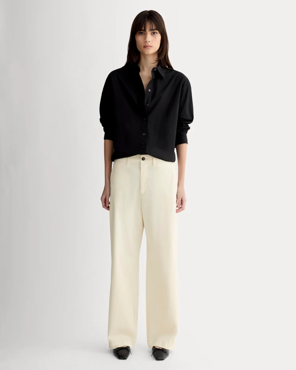 The Wide-Leg Chino | Birch