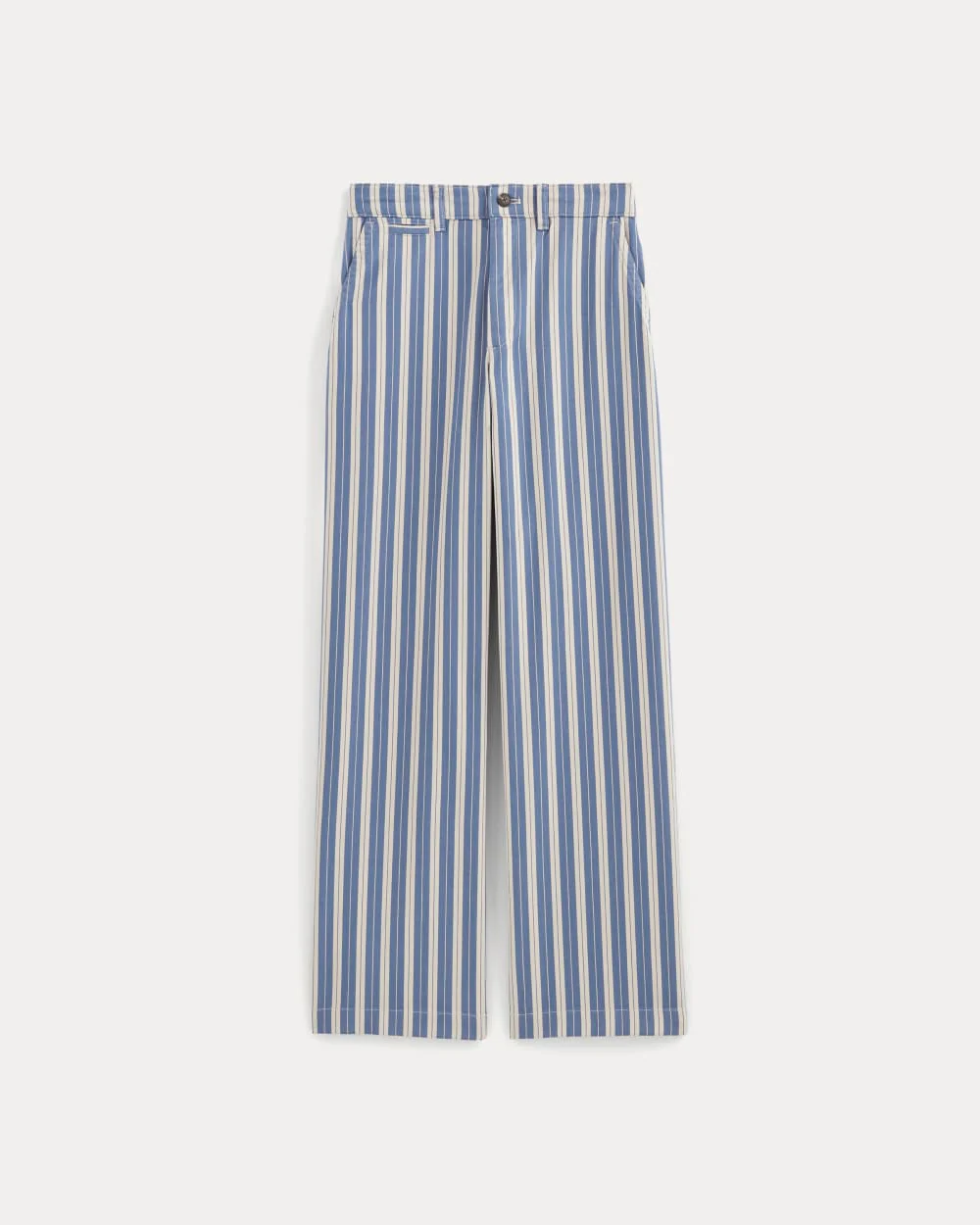 The Wide-Leg Chino | Dutch Blue / Natural - Image 2