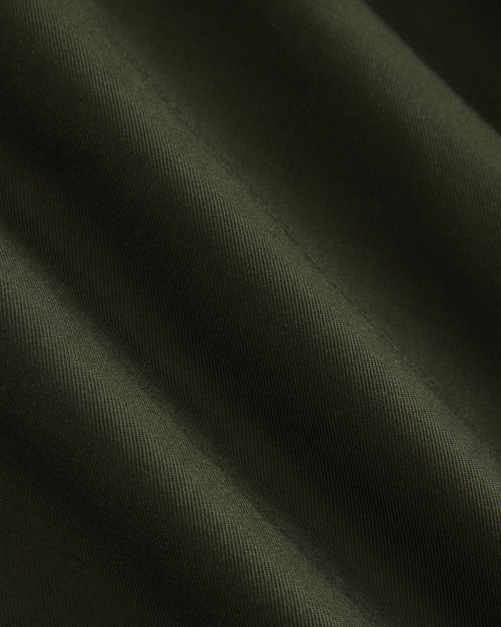 Wide-Leg Trouser in Buttersmooth | Dark Green | 32" Inseam - Image 6