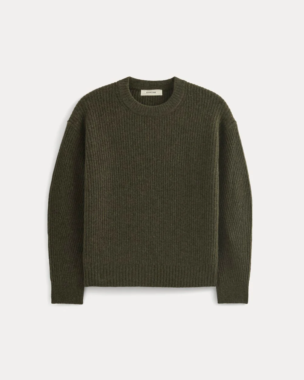 The Cocoon Crew in Wool Cashmere | Heather Beech - Image 2