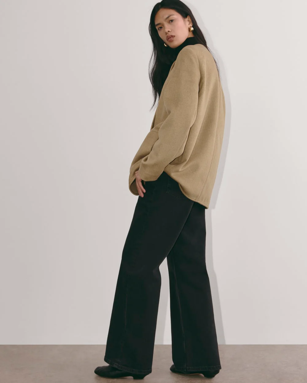 The October Coat | Dark Heathered Camel - Image 6